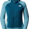 Outdoorbekleidung The North Face Womens Bolt Polartec Jacket (NF0A825K)algae blue/midnight petrol