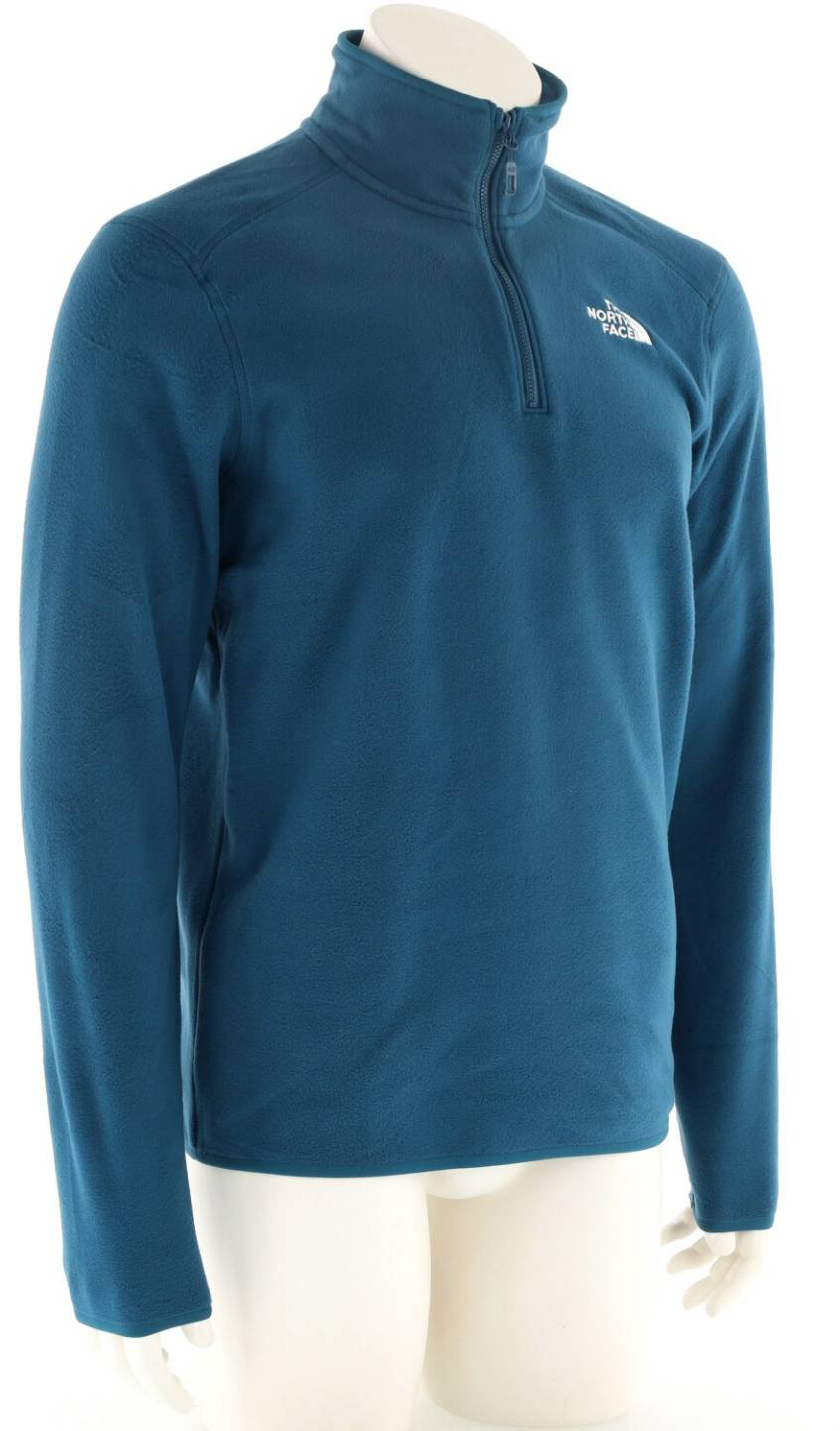 Herren-Pullover The North Face 100 Glacier 1/4 Zip Fleece (NFOA855W)midnight petrol