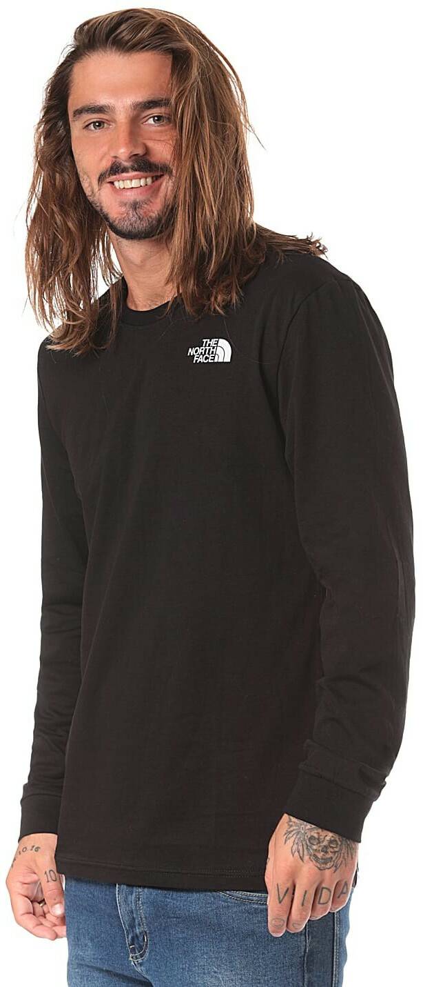 Herren-Shirts The North Face Simple Dome Longsleeve (3L3B)tnf black