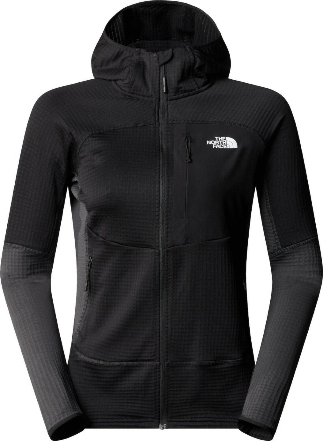 The North Face Womens Stormgap Powergrid Hoodie (87JB)tnf black/asphalt grey Outdoorbekleidung