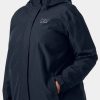 Helly Hansen Seven J Plus Rain Jacket Women (53947)navy Outdoorbekleidung