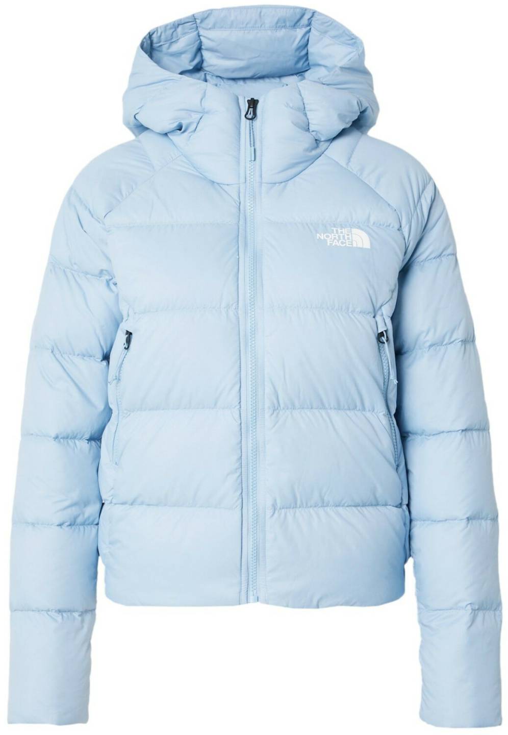 The North Face Women's Hyalite Down Hooded Jacketsteel blue Outdoorbekleidung