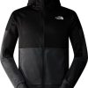 The North Face Fleece Full Zip Jacket Men (857E)asphalt grey/TNF black Outdoorbekleidung