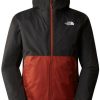 The North Face Men's Millerton Insulated Jacket (3YFI)y brown/TNF black Outdoorbekleidung