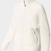 The North Face Women's Canyonlands Full Zip (NF0A5GBD)Canyonlands Full Zip Fleece Women white heather Outdoorbekleidung