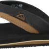 Reef Cushion Dawnblack/camel Herren-Sandalen