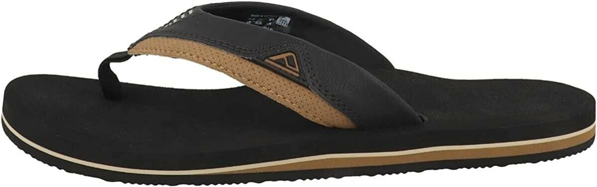 Reef Cushion Dawnblack/camel Herren-Sandalen