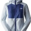 The North Face Homesafe Full Zip Fleece Hoodie Wdusty periwinkle/cave blue Outdoorbekleidung