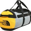 Koffer The North Face Base Camp Duffel S (52ST)yellow grey