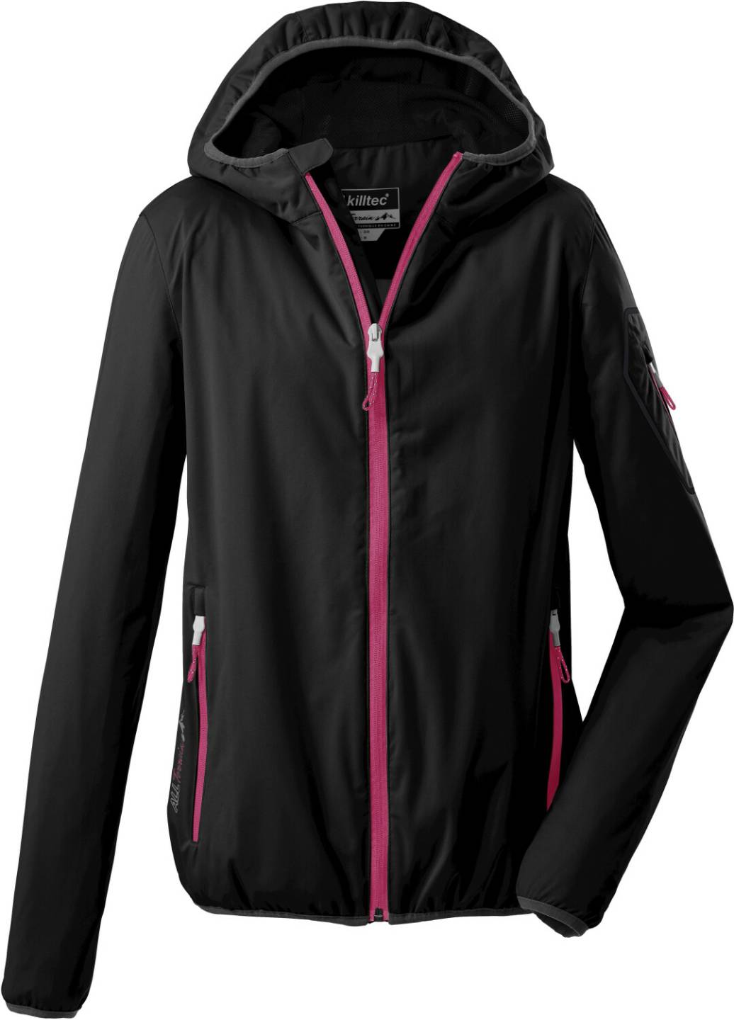 Killtec TRIN Women Softshell Jacketblack Outdoorbekleidung