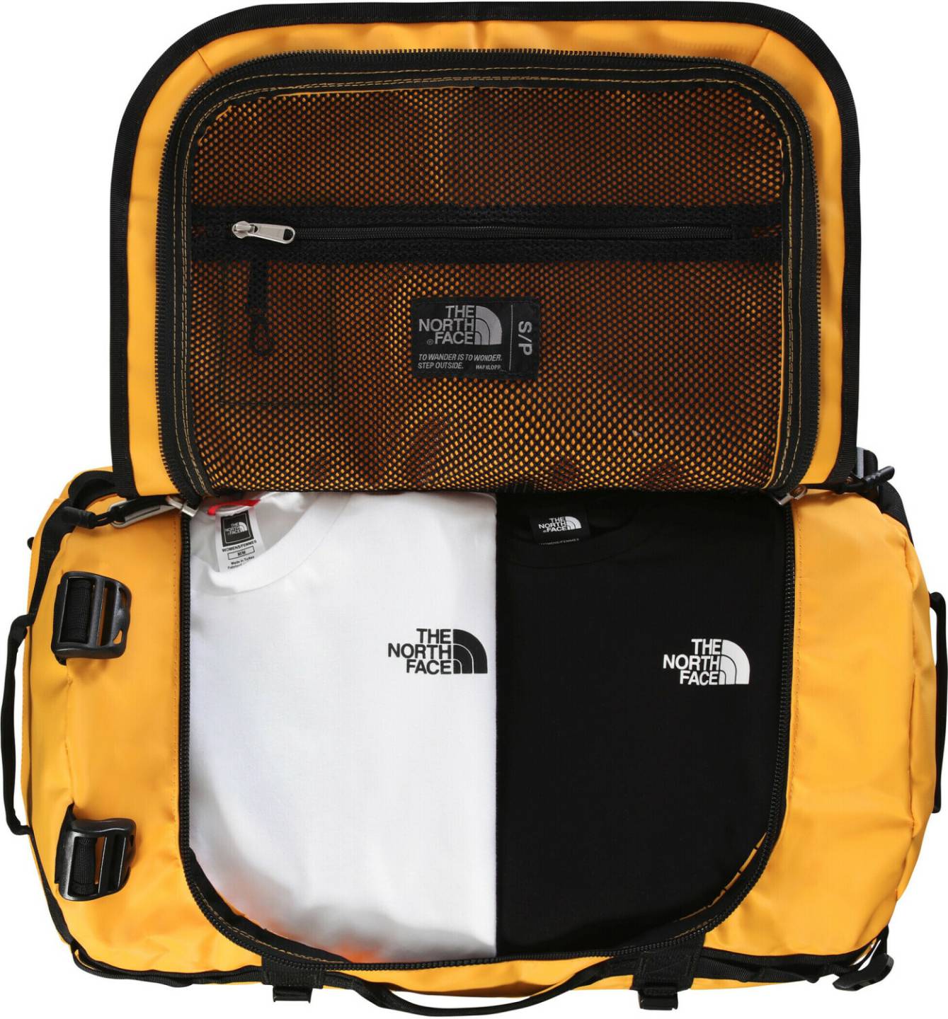 The North Face Base Camp Duffel S (52ST)summit gold/tnf black Koffer