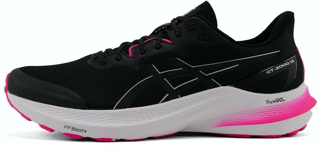 Asics GT-2000 12 Lite-Show M black/pure silver Sportschuhe