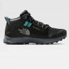 The North Face Cragstone Waterproof Mid Hiking Boots WomenTNF black/vanadis grey Outdoorbekleidung