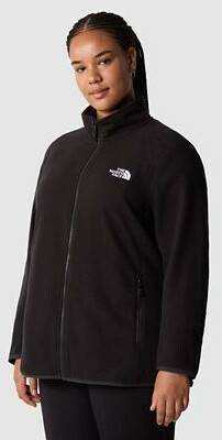 The North Face Women's Plus 100 Glacier Full Zip (856V)tnf black Outdoorbekleidung