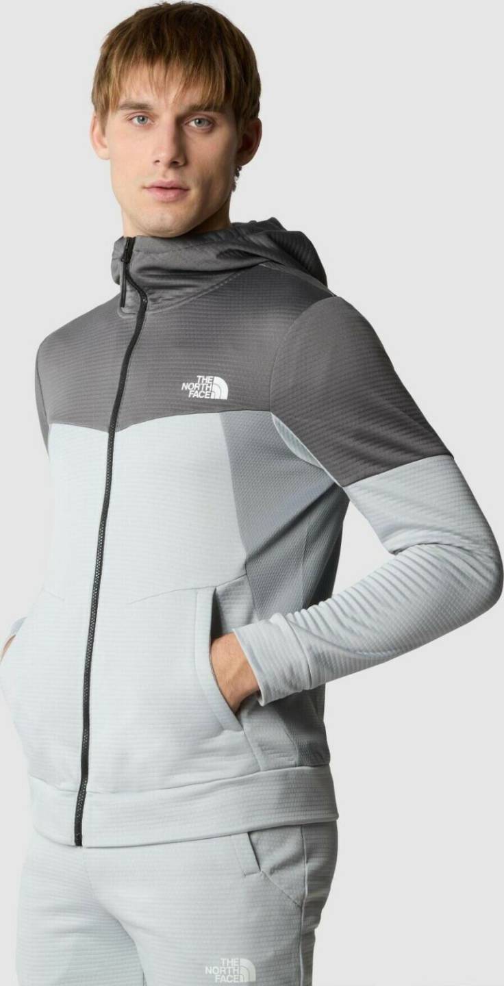 The North Face Ma Full Zip Fleece (87J5)high rise grey/smoked pearl Outdoorbekleidung