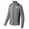 The North Face Men's Athletic Outdoor Full-Zip Midlayer Jacketasphalt grey/light heather/tnf black Outdoorbekleidung