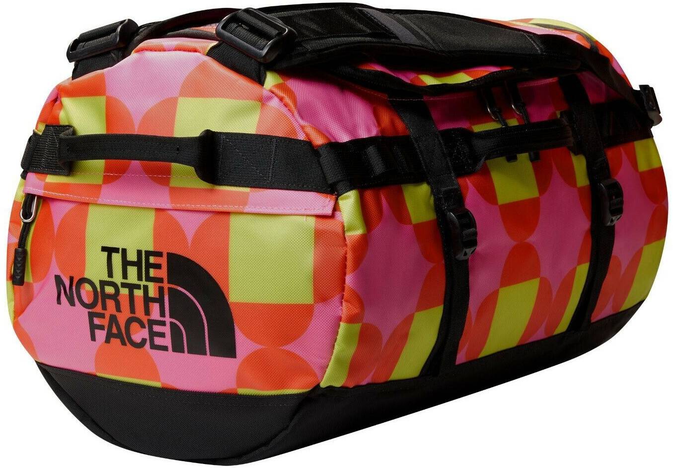 The North Face Base Camp Duffel S (52ST)gamma pink lets blossom together print/tnf black Koffer