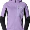 The North Face Womens Stormgap Powergrid Hoodie (87JB)lite lilac/asphalt grey Outdoorbekleidung