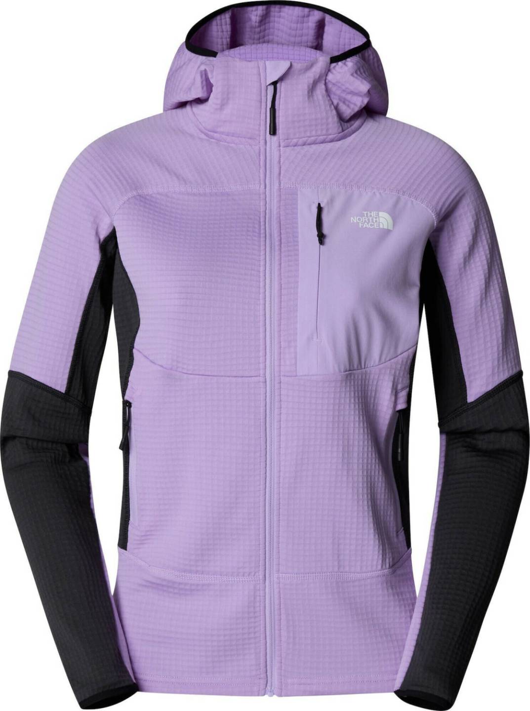 The North Face Womens Stormgap Powergrid Hoodie (87JB)lite lilac/asphalt grey Outdoorbekleidung