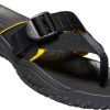 Keen Solr Toe Post Sandalsblack/ gold Herren-Sandalen