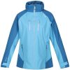 Regatta Women's Calderdale IV Waterproof Jacket(RWW362_HXG) blau Outdoorbekleidung