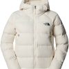 The North Face Women's Hyalite Down Hooded Jacketwhite dune Outdoorbekleidung