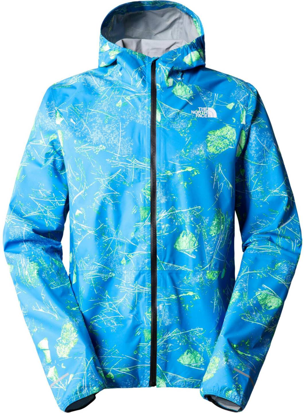 The North Face Higher Run Men's Running Jacket (NF0A82QS)sprsncbluvalleyfloorprint Sportbekleidung