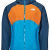 The North Face Stratos Jacket Men (CMH9)skyline blue/desert rust/shady blue Outdoorbekleidung