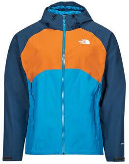 The North Face Stratos Jacket Men (CMH9)skyline blue/desert rust/shady blue Outdoorbekleidung