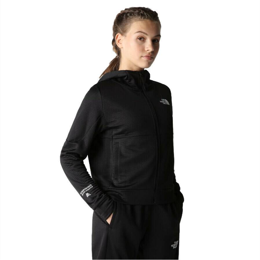 The North Face Full Zip Fleece Jacket Womenblack Sportbekleidung