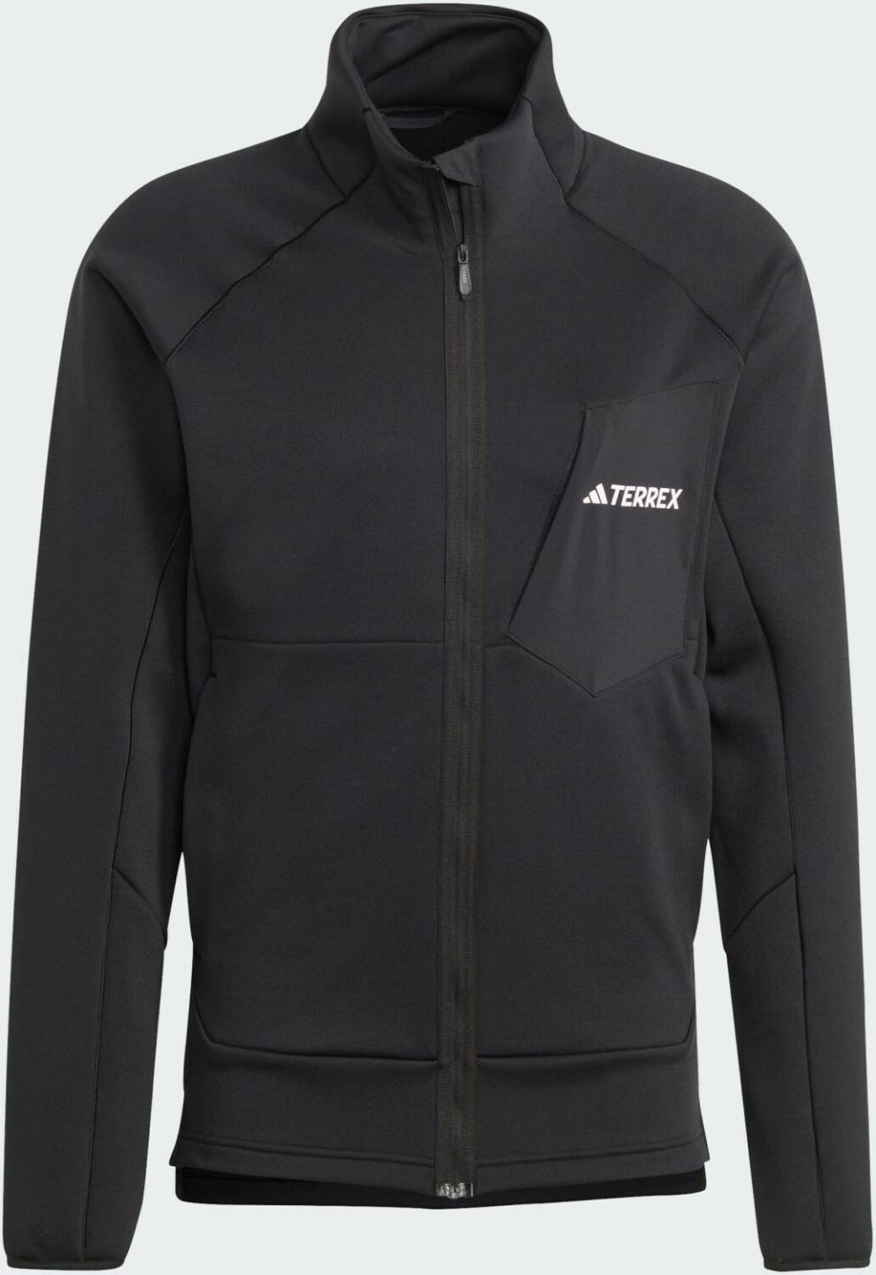 Adidas Man TERREX Xperior Medium Fleece Jacketblack (IB1839) Outdoorbekleidung