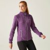 Outdoorbekleidung Regatta Newhill Full Zip Fleece (RWA596)sunset purple seal grey