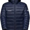 Outdoorbekleidung Mammut Crag IN Hooded Jacket Men (1013-03410)marine