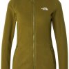 The North Face 100 Glacier Full Zip Fleece Womenforest olive Outdoorbekleidung