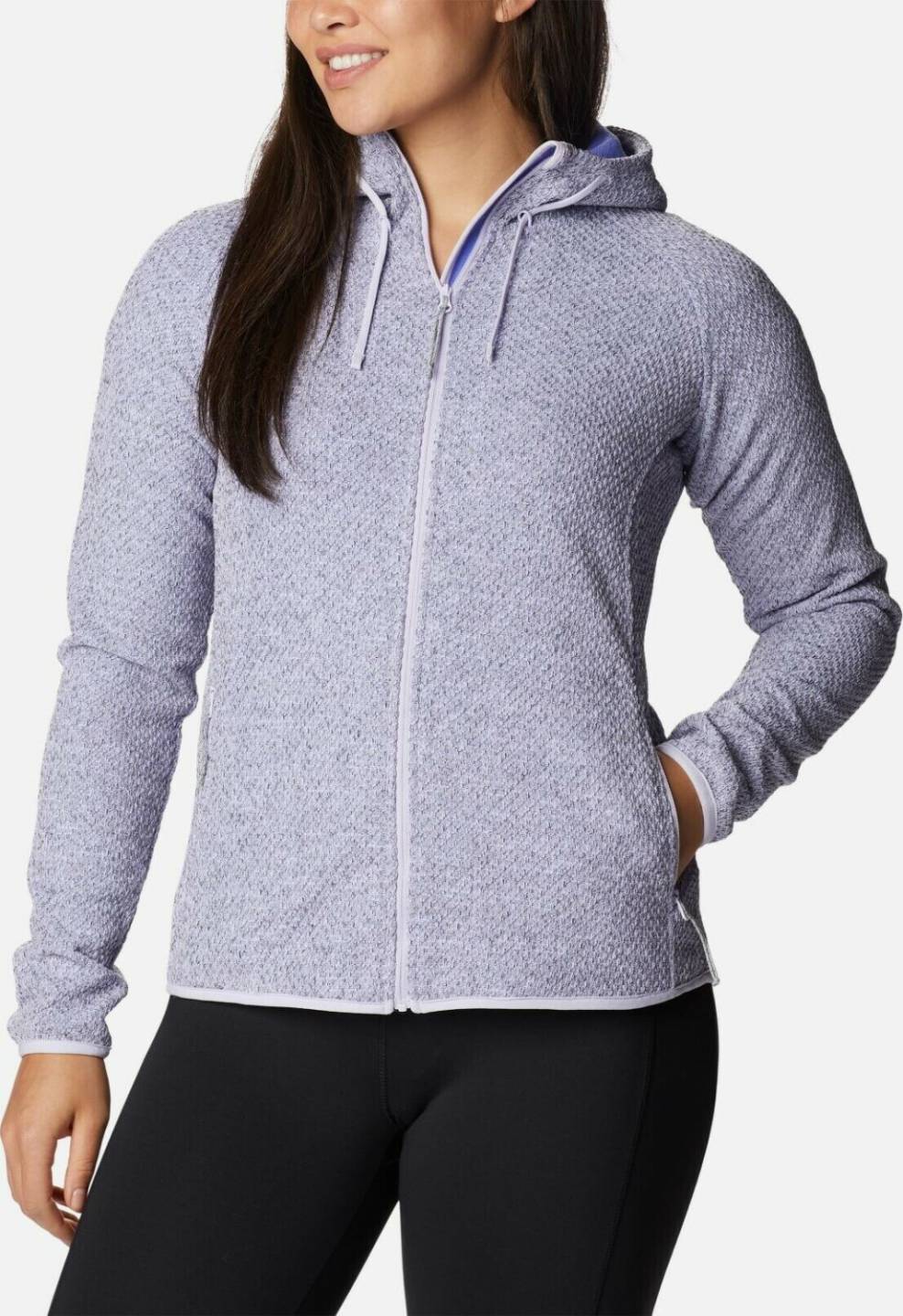 Columbia Pacific Point Hodie Women (1773031)purple tint heather/purple lotus Outdoorbekleidung