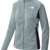 Outdoorbekleidung The North Face Athletic Outdoor Full Zip Midlayer Jacke Damengoblin blue / white heather