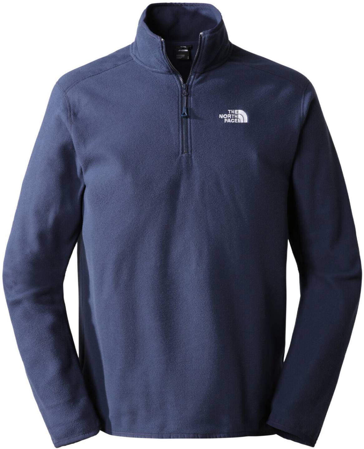 The North Face Men's 100 Glacier Quarter-Zip Fleece (5IHP)summit navy Herren-Pullover