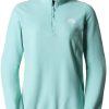 Damen-Pullover The North Face Women's 100 Glacier Quarter-Zip Fleece (5IHN)wasabi