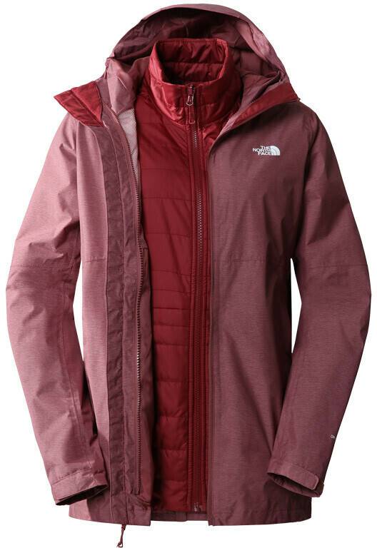 The North Face Women's Hikesteller Triclimate Doppeljackewild ginger white heather / cordovan Outdoorbekleidung