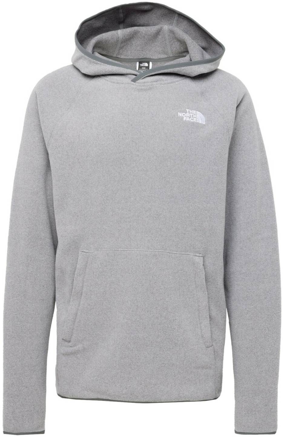 The North Face 100 Glacier Fleece Kapuzenpulli Herrentnf medium grey heather Herren-Pullover