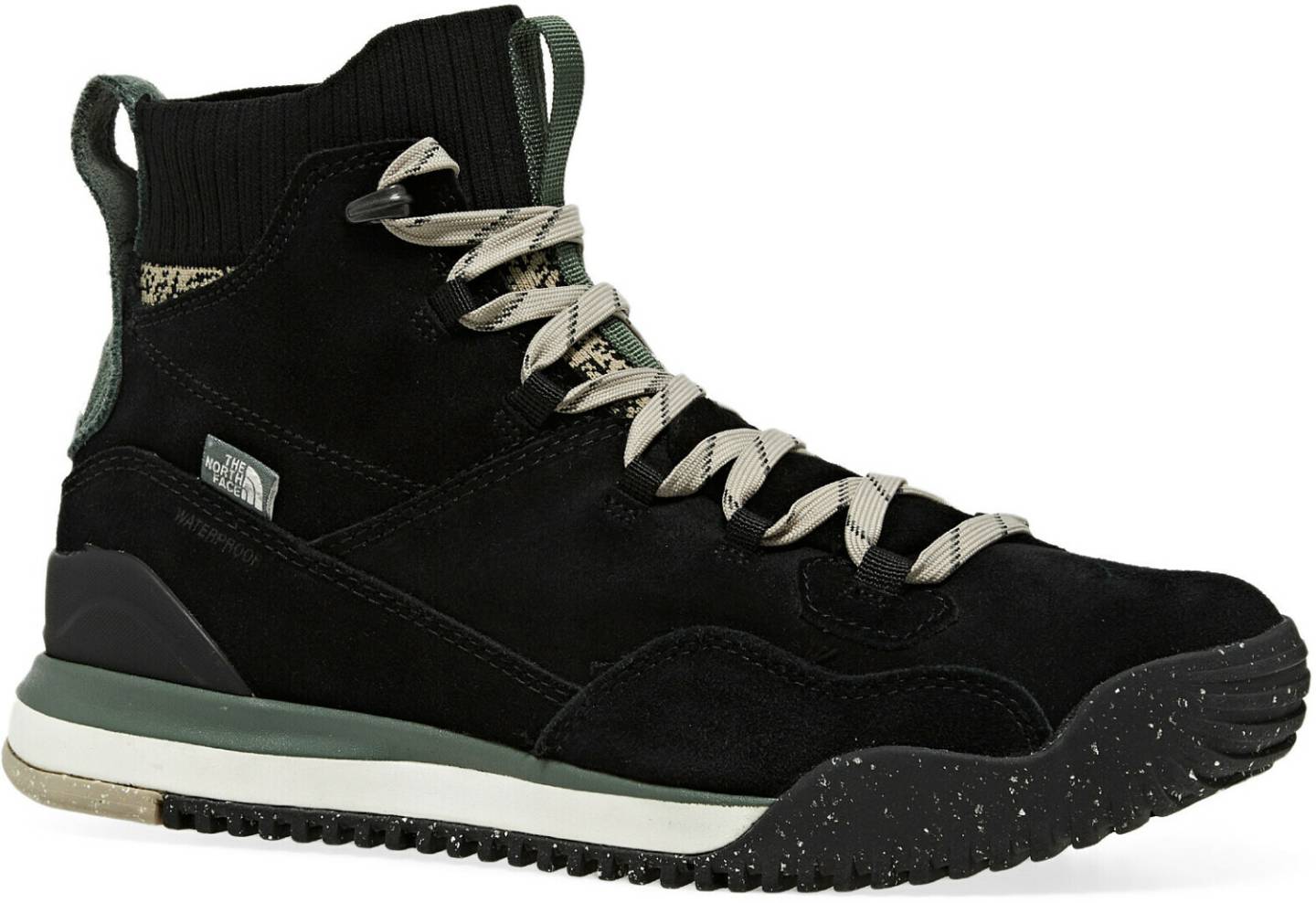 The North Face Back-To-Berkeley Mid Waterproof IIIblack/dark green Winterschuhe