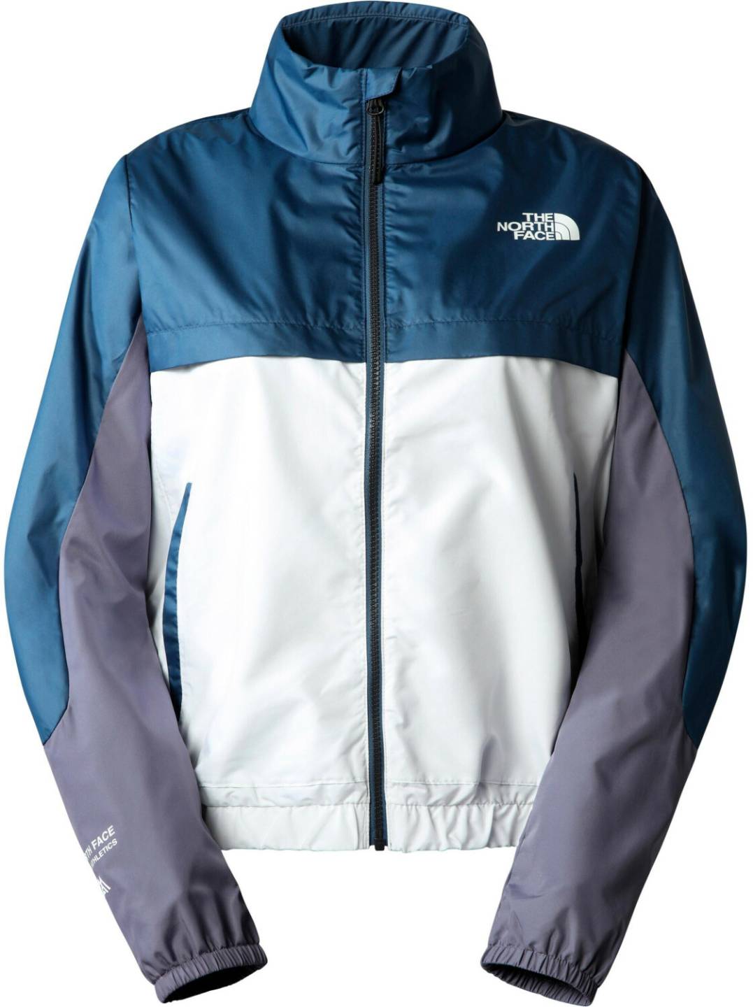 The North Face Wind Jacket Women (NF0A825D)tnf white-lunar slate-shady blue Outdoorbekleidung