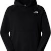 The North Face Raglan Redbox Kapuzenpulli für Herren (89F9)TNF black/TNF white Herren-Pullover