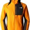 The North Face Men's Athletic Outdoor Softshell Hoodiecone orange/asphalt grey/tnf black Outdoorbekleidung