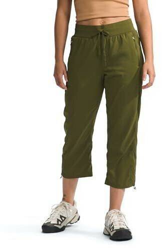 The North Face Women's Aphrodite Motion Capri (86YG)forest olive Outdoorbekleidung