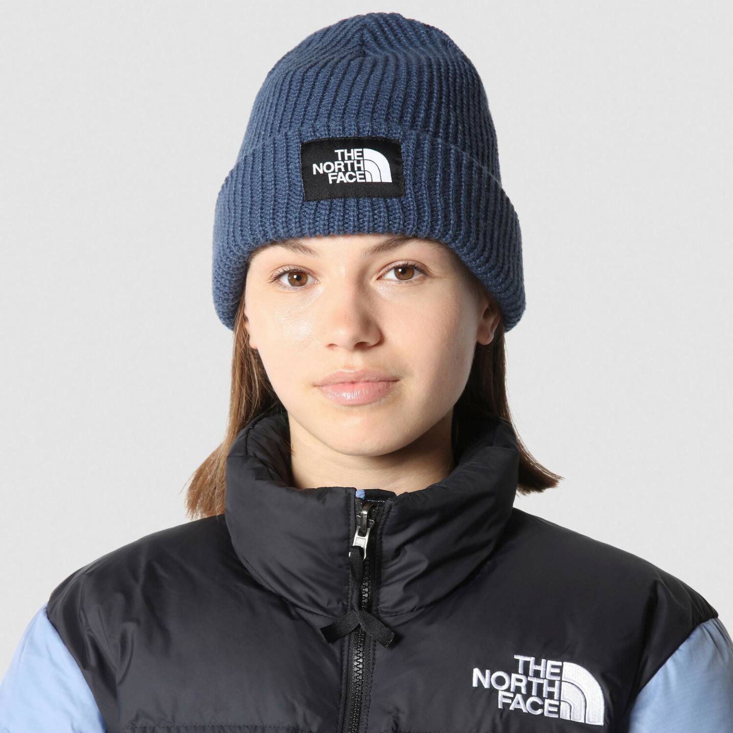 Mützen The North Face Salty Lined BeanieDog shady blue