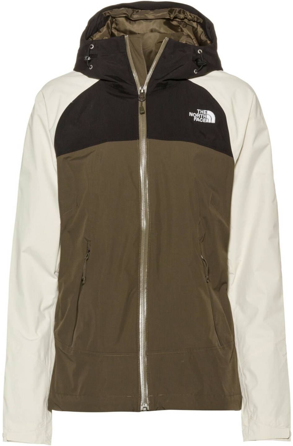 The North Face Stratos Jacket Women (CMJ0)new taupe green/vintage white/tnf black Outdoorbekleidung