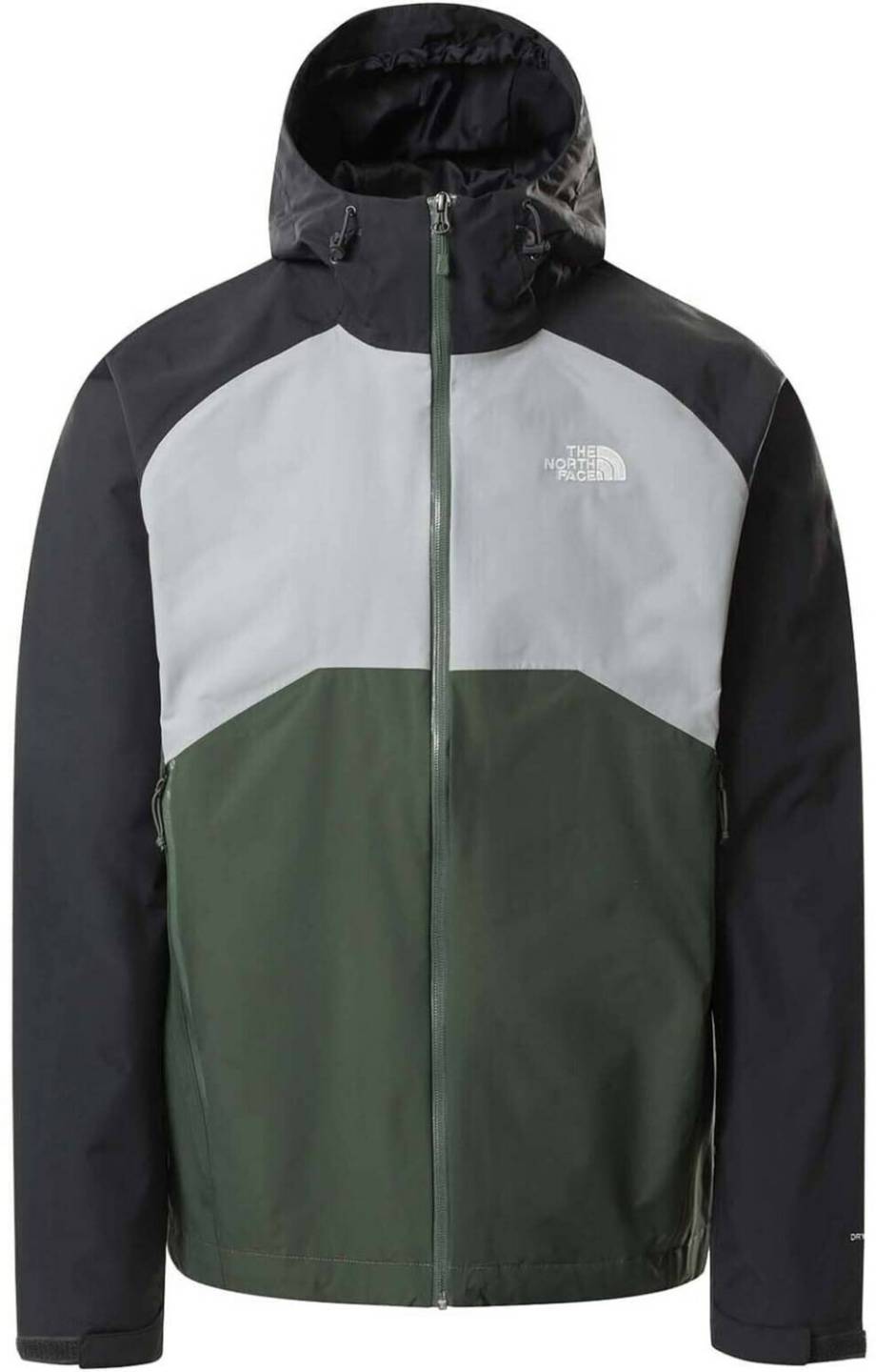 The North Face Stratos Jacket Men (CMH9)asphalt grey/thyme/meld grey Outdoorbekleidung