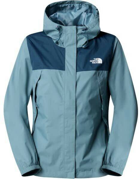 The North Face Women's Antora Jacketalgae blue/midnught petrol Outdoorbekleidung