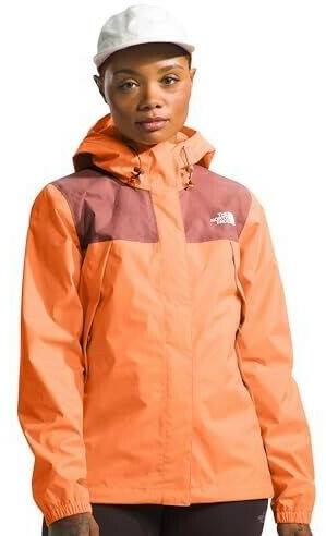 The North Face Women's Antora Jacketpeach granite/light mahogany Outdoorbekleidung